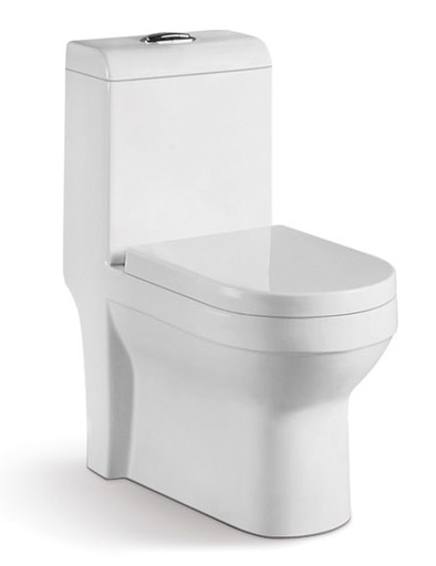[T111002] One Piece Toilet (S-Trap 250mm, WashDown)