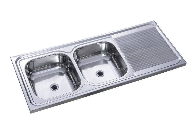 [T811005] Double Bowl Kitchen Sink