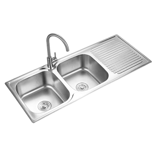[T811005] Double Bowl Kitchen Sink